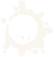 Fototapeta premium Milk splash icon