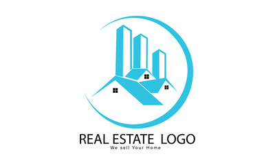 Black Gold Real Estate Logo. Construction Architecture Building Logo Design Template Element, vector logo design . 