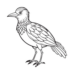 Bird Silhouette vector Graphic perfect for design projects