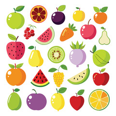 seamless background with fruits