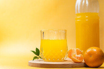 Refreshing Orange Juice with Tangerines