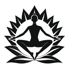 yoga lotus position