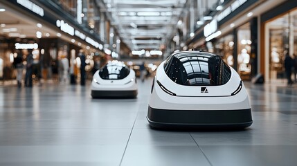 Autonomous Cleaning Robots in Modern Shopping Environment