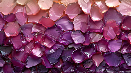Abstract 3D Purple and Pink Geometric Shapes Background