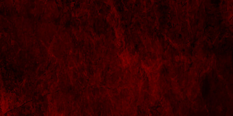 abstract red grunge background, with a crisscross mesh pattern and grunge stains. old red color wall background texture. Dark scarlet color gloomy grunge abstract widescreen background.