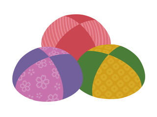 お手玉のイラスト