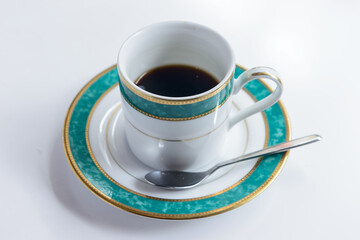 珈琲、コーヒーカップとソーサー、レトロな純喫茶