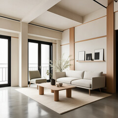 Fototapeta premium modern living room