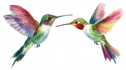 Create Watercolor Illustration Featuring Set