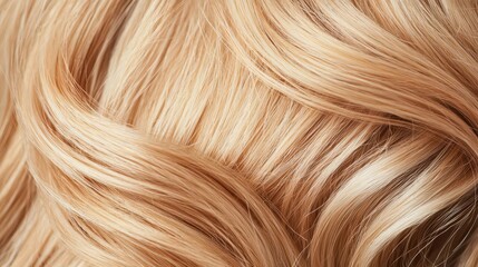 Fototapeta premium Hair glowing with natural highlights in the sun, haircare inspiration, vibrant and healthy shine