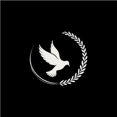 bird logo design vector