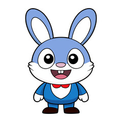 Charming Bunny with Joyful Smile