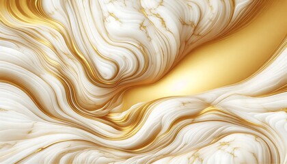 Obraz premium white marble texture with golden veins background,generative ai