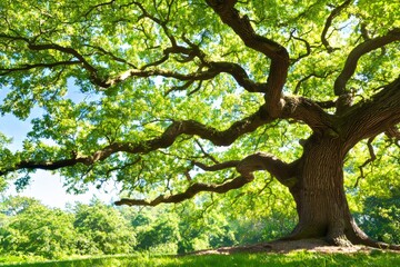 Obraz premium South Carolina southern live oak (Quercus virginiana)