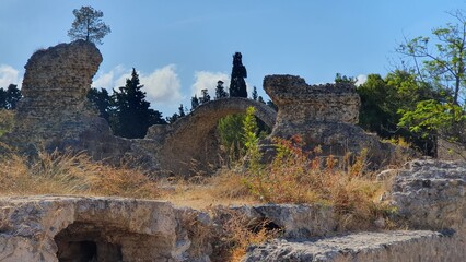 Kos town ruins 