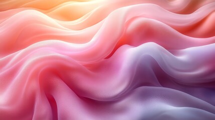 Fototapeta premium Abstract Wavy Fabric Background