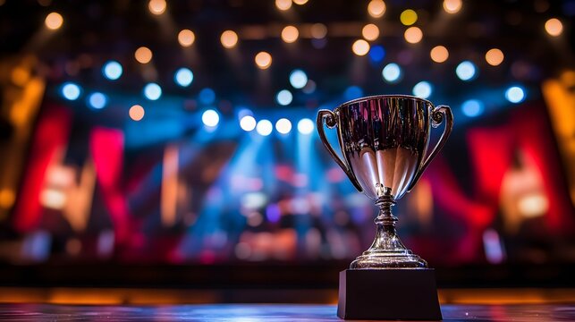 Trophy Raining Background