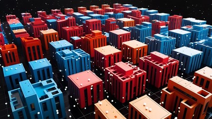 Shipping Containers, global trade, international logistics, shipping, containerization