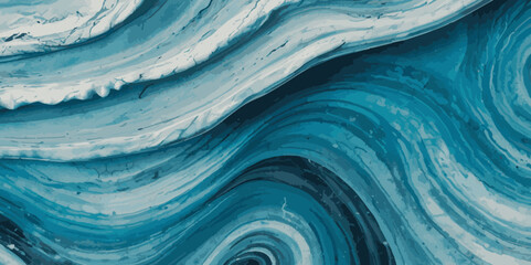 Ocean wave curve line vector background. Abstract ocean splashing waves. vector illustration.