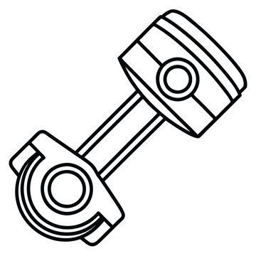 recommend clip art: piston vector silhouette illustration.