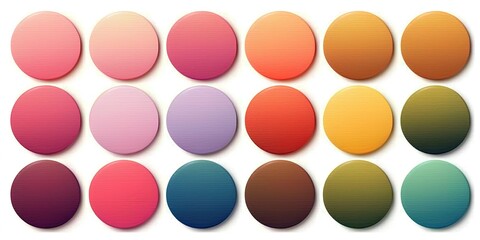 Vibrant Gradient Circles - Perfect for UI Design, App Icons, and Modern Branding