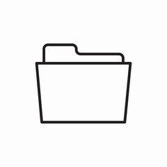 folder file icon sign vector
