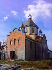 Small town community builds new church