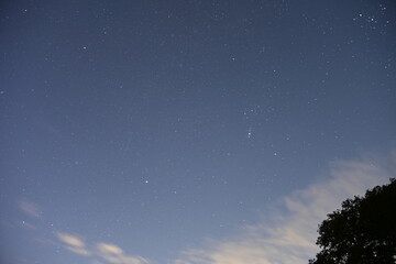 Naklejka premium starry night sky