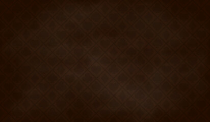 Fototapeta premium Poker table background in brown color. Texture of cloth fabric. Vector illustration.