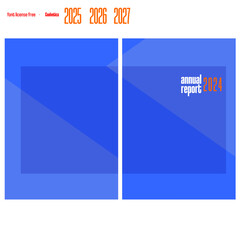 Brochure design, layout, annual report, background A4 size.