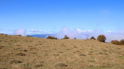 landscape with mountains