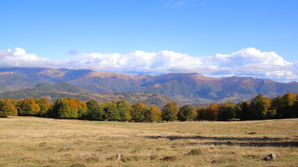 autumn in the mountains