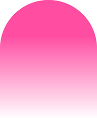 Gradient Pink Neon Arch