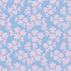 Abstract elegance pattern with floral background.