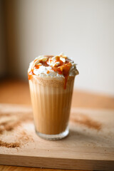 cup of coffee with cream