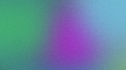 Futuristic Poster Design with Smooth Fluid Shapes and Grainy Texture, Grainy Gradient Background