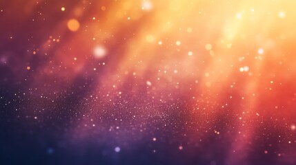 Obraz premium Abstract Background with Golden Glitter and Warm Light