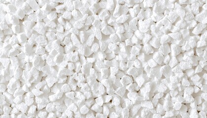 White sugar granules with a textured surface, perfect for baking visuals, food packaging, or health and diet-related projects