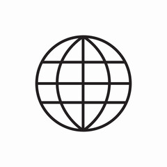 world wide icon sign vector