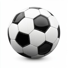 Fototapeta premium soccer ball 3D isolated 
