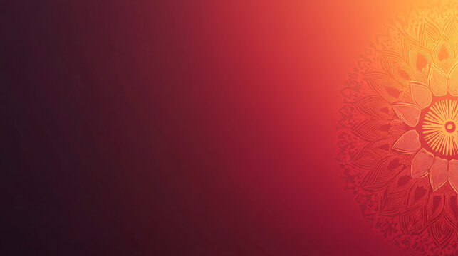 Diwali festive background with mandala design for greetings card invitation banner poster spiritual religion tradition india hindu celebration god ganesha laxmi prosperity wealth happiness light