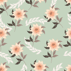 abstract flower patterns in various patterns, motifs, for textures, backgrounds and other digital needs