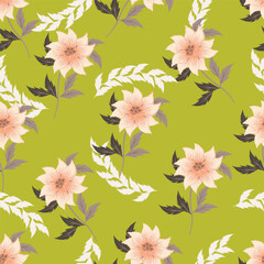 abstract flower patterns in various patterns, motifs, for textures, backgrounds and other digital needs