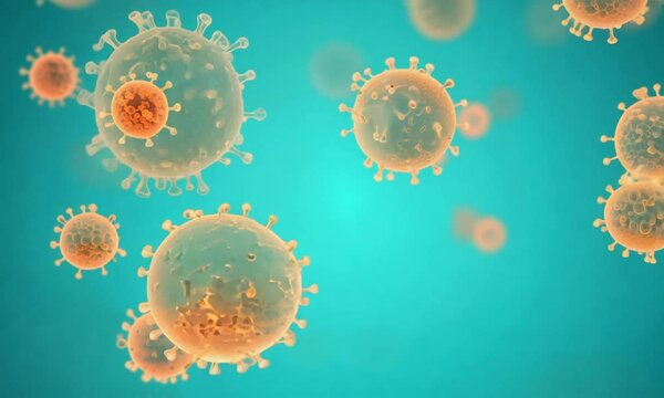 3d rendered illustration of an ray bacteria