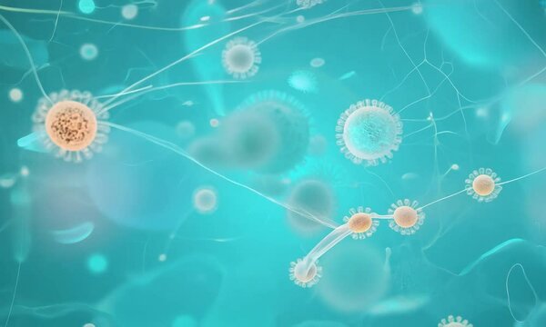3d rendered illustration of an ray bacteria