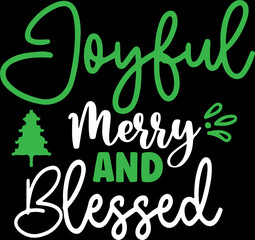 merry and blessed