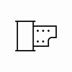 cassette basic icon sign vector