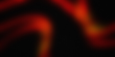 red and yellow  design on black background