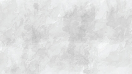 Silver ink and watercolor textures on white paper background. White Paper texture background. Grunge white Texture of chips, cracks, scratches, Soft white grunge.