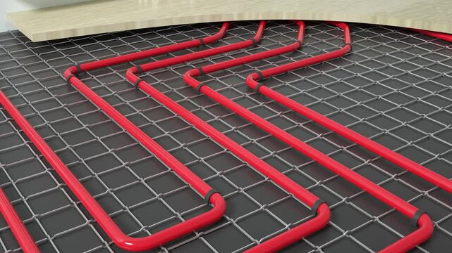 Underfloor heating construction